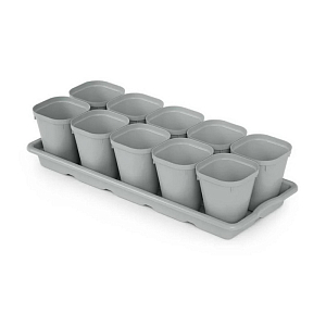 Комплект для рассады 10 шт. + поддон