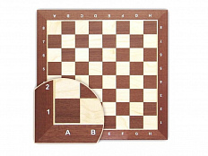 Доска шахматная цельная деревянная 48 см