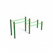 Брусья двойные разноуровневые