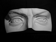 Гипсовая модель Глаза человека