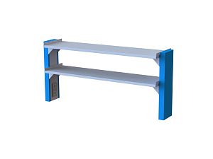 Надстройка-стеллаж к лаборантскому столу 1200×250×700