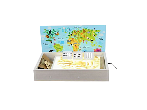 Планшет «Магия песка» для песочной терапии (500×300×80 мм)