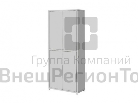 Шкаф медицинский металлический ШМ-04-МСК двустворчатый.