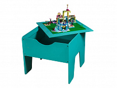 Стол для ЛЕГО 40х40 см со съемной крышкой, цвета в ассортименте