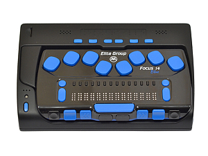 Портативный Брайль-компьютер — 14 знаков в строке