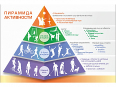 Стенд Пирамида физической активности