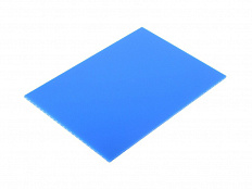 Акрил синий литой 1200х600х3 мм