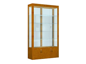Демонстрационная витрина Топаз Т-135ВД со стеклянными дверцами