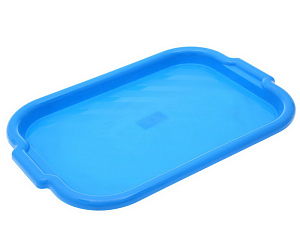 Пластиковый поднос 39x27 см с бортиком