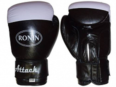 Боксерские перчатки Ronin Attack, натуральная кожа, 10 унций
