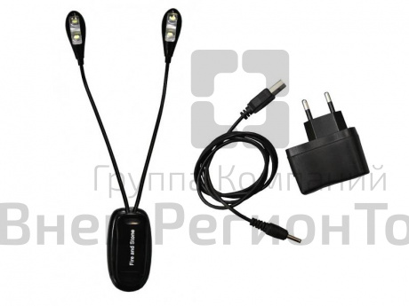 Светодиодная лампа для подсветки партитур STANDS & CABLES LED-4, цвет черный.