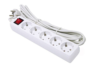 Buro 500SH-3-W — сетевой фильтр на 5 розеток