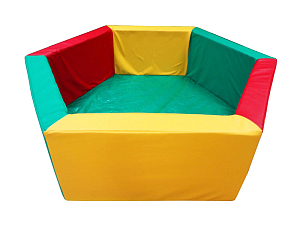 Шестигранный сухой бассейн, диаметр 200 см