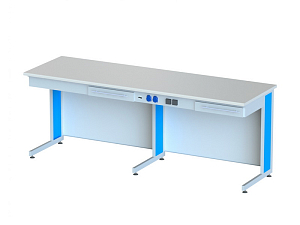 Лабораторный демонстрационный стол с PF-поверхностью 26 мм