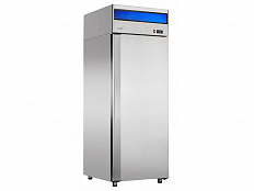 Холодильник среднетемпературный, 0...+5°С, верх.агрегат,  нерж., 74х85х205
 см