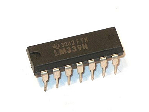 Компаратор LM339N — 4 канала