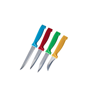 Набор ножей "Радуга" — 4 предмета, микс
