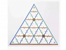 Игра Пирамида математическая Вычитание От 1 до 10