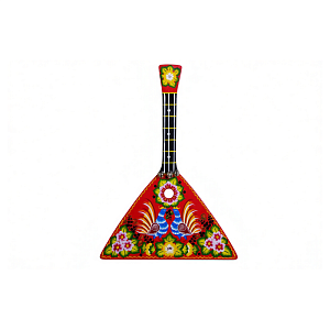 Балалайка с бубенцами, фанера 8 мм