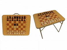 Шахматный стол-трансформер с магнитными фигурами 80*62*66