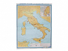 Учебная карта "Древняя Италия" (до середины III в до н.э.)