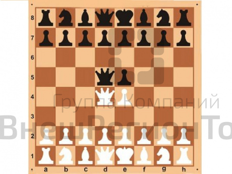 Доска шахматная демонстрационная цельная 90 см.