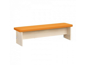Школьная мягкая скамья 25, 1200х400х400