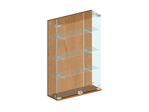 Демонстрационная витрина НС-9 с замком