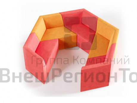 Мебель для холла Оригами, вариант 20 (5 элементов).