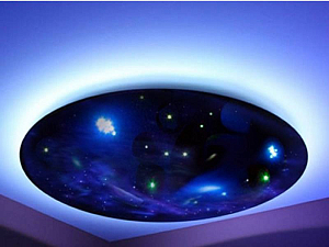 Фибероптическая панель "Звёздное небо" 1200×900×50 мм