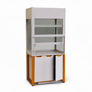 Вытяжной демонстрационный шкаф АЛКМ-Лаб-05 — 1050×700×2250 мм