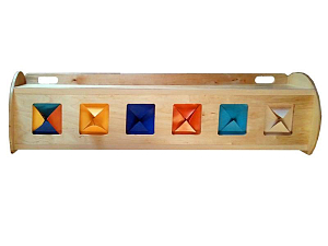 Набор тактильных ячеек 1050×260×260 мм (6 отсеков)