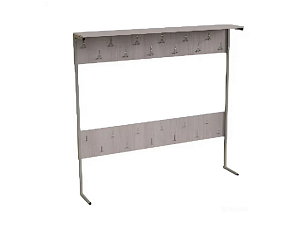 Односторонняя вешалка на 12 мест — 1800×300×1700 мм