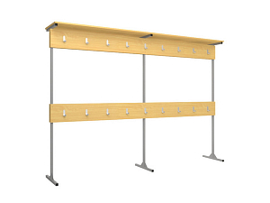 Вешалка напольная АЛТ-Лц.ВДМ-36, 36 крючков