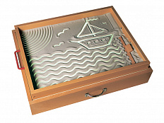 Ящик с подсветкой для тактильной игры "Рисуем на песке"