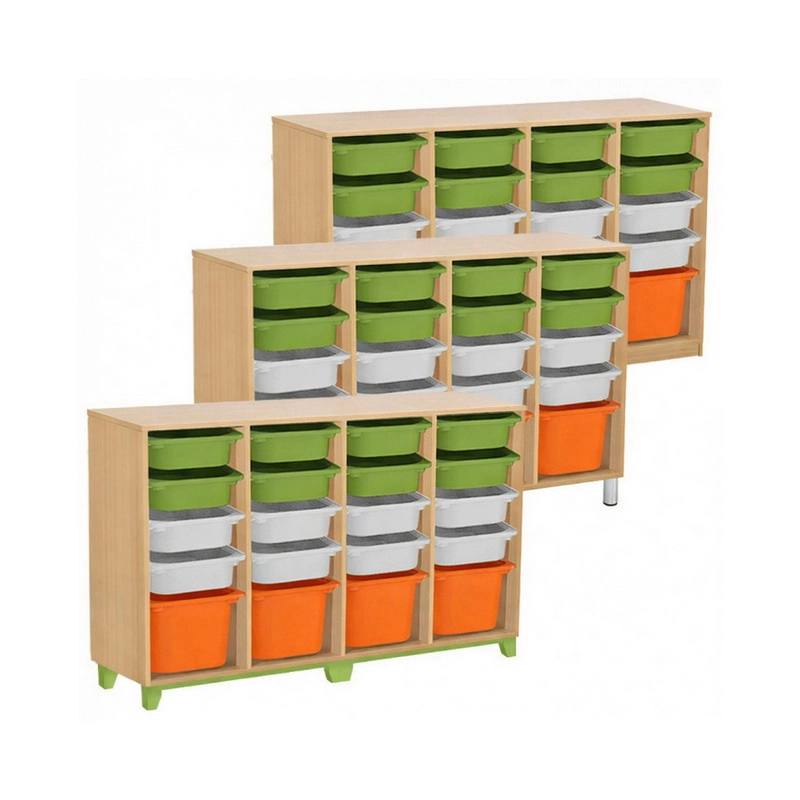 Стеллажная выдвижная система хранения RKM-4/97