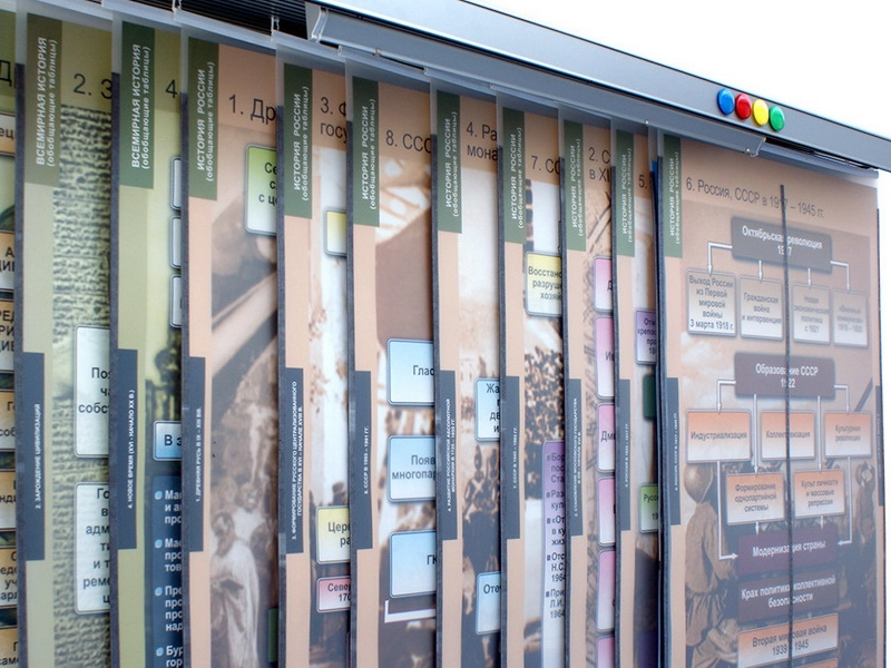 Алюминиевый карниз-картотека 6 метров