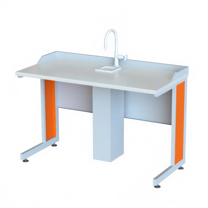 Ученический лабораторный стол 1200 мм с сантехникой