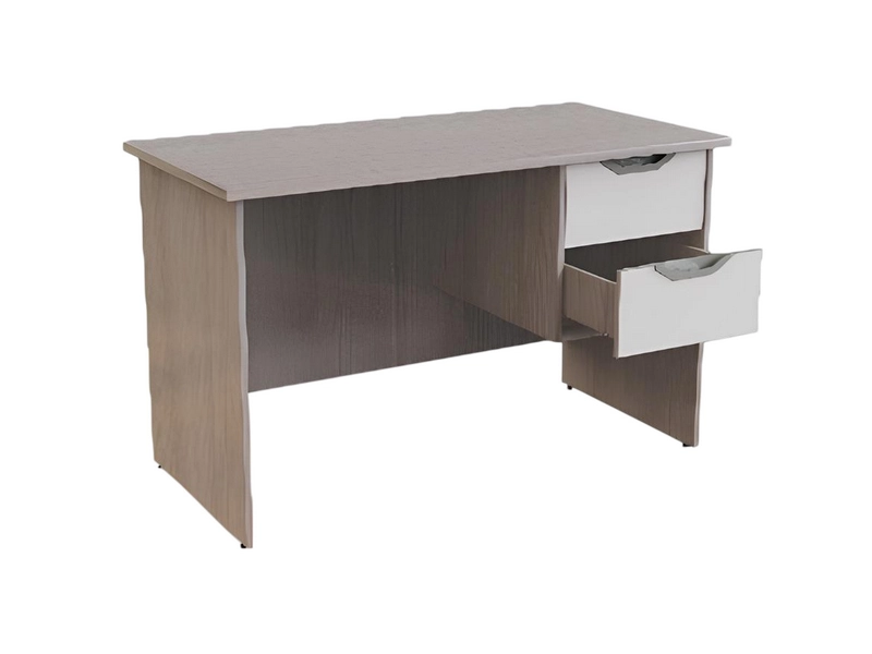 Стол однотумбовый с двумя ящиками 1200×600×750 мм