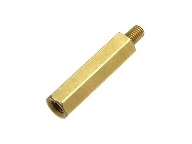 Шестигранная стойка PCHSN-35 M3 (латунь)