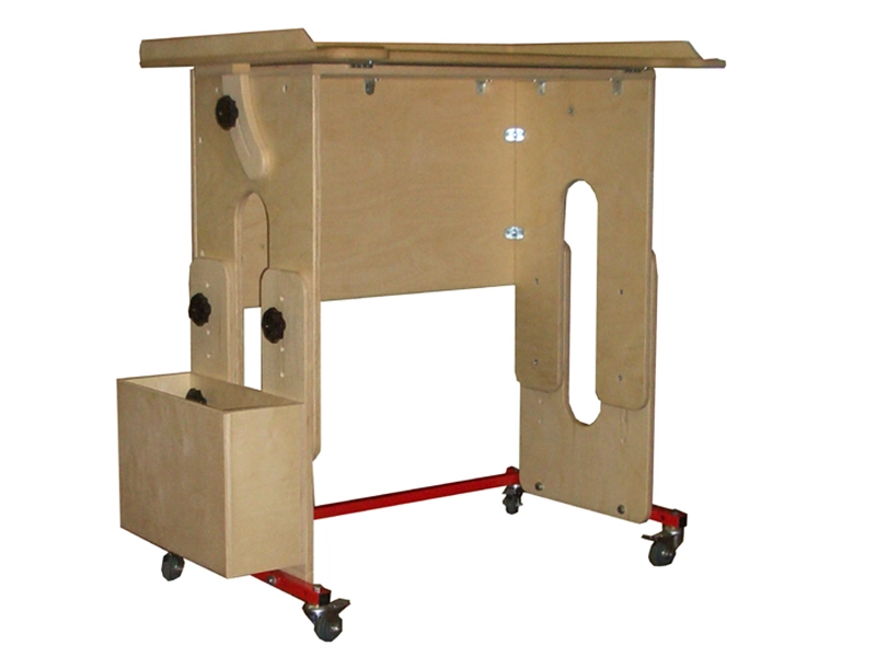 Парта-стол на колёсах с регулировкой наклона