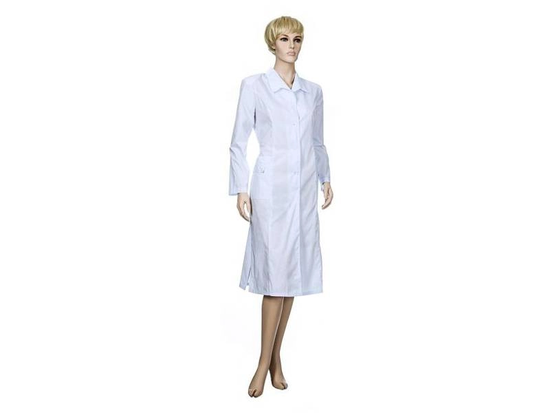 Халат 34-Т для медперсонала, белый