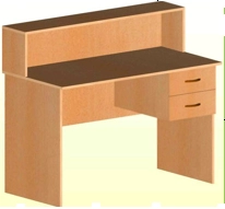 Кафедра-стол АЛТ-Лц.СКО, цвет бук