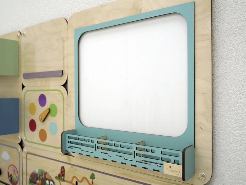 Настенная панель English Buddy — 4 интерактивных модуля