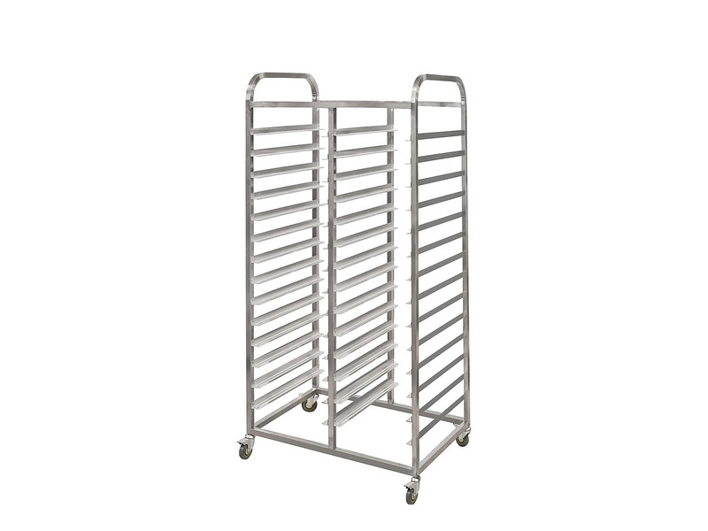 Тележка подносов 600×400 мм, двойная