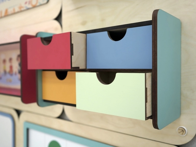 Дидактическая настенная панель для кабинета Психолога