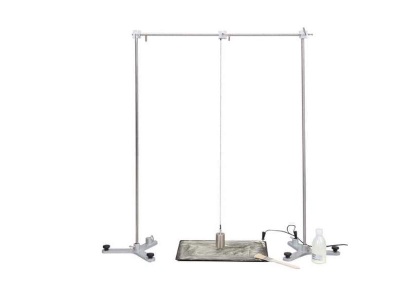 Установка для демонстрации второго закона Кеплера — порошковый метод