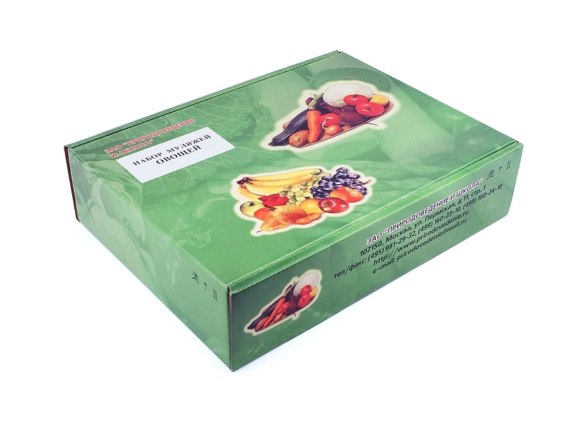 Большой набор муляжей овощей — 13 предметов