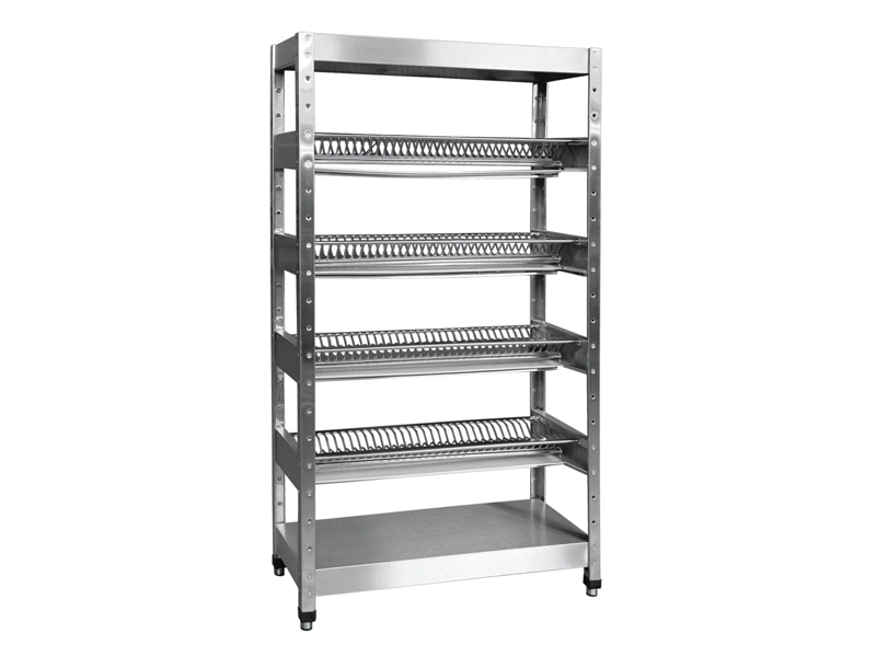 Стеллаж-сушка ССТ-4-2 на 140 тарелок, нерж.ст.