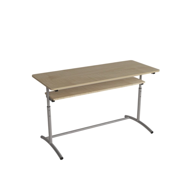 Стол ученический «Лидер» 2-местный регулируемый 3-5/5-7